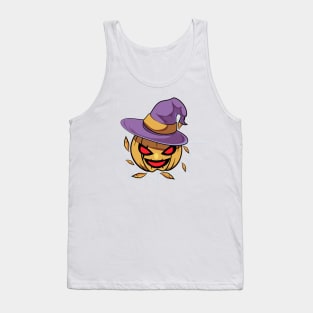 Pumpkin Witch Tank Top